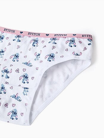 Set di top e slip con motivo stitch