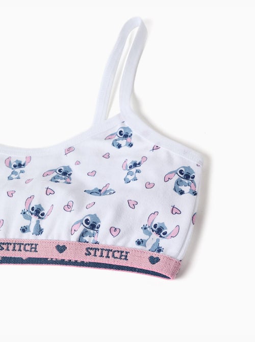 Set di top e slip con motivo stitch - Kiabi