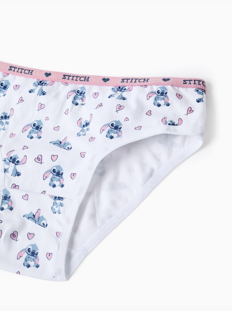 Set di top e slip con motivo stitch Bianco - Kiabi
