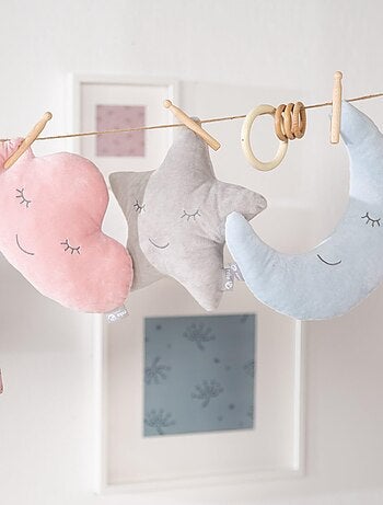 Set divanetto bambini + pouf + cuscino stella "Roba Lil Sofa