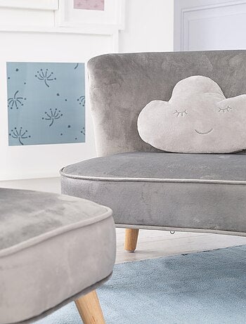 Set divanetto + poltroncina + cuscino decorativo a nuvola "Roba Lil Sofa
