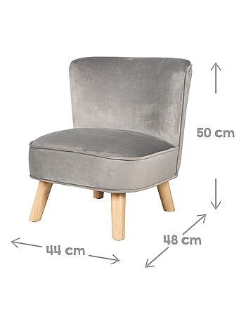 Set divanetto + poltroncina + cuscino decorativo a nuvola "Roba Lil Sofa