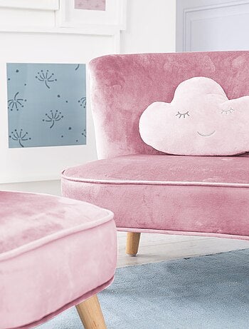 Set divanetto + poltroncina + cuscino decorativo a nuvola "Roba Lil Sofa