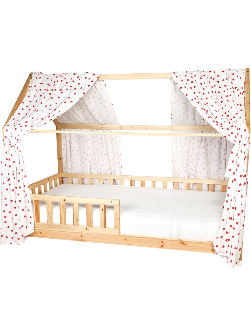 Set doppio baldacchino in cotone - SEVIRA KIDS Rosso - Kiabi