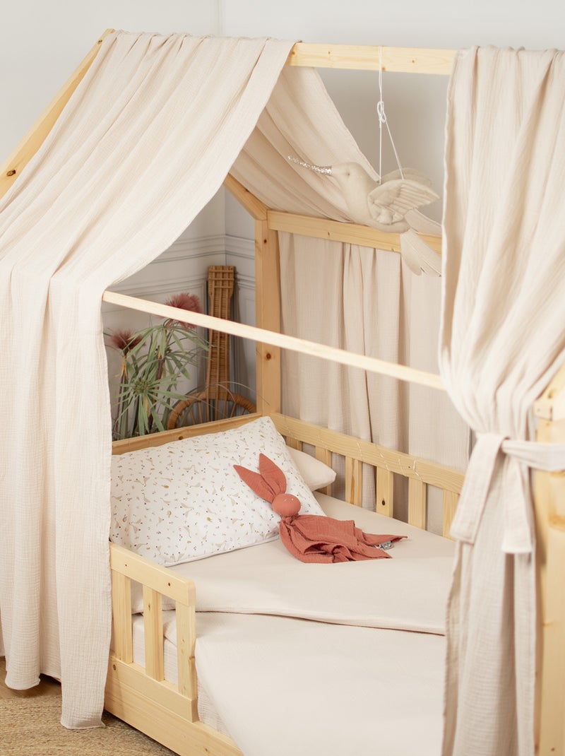 Set doppio baldacchino in cotone | sevira kids | sevira kids Beige - Kiabi