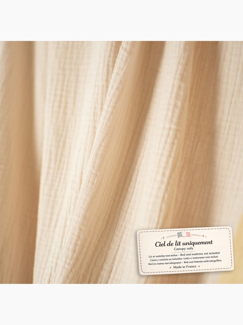 Set doppio baldacchino in cotone | sevira kids | sevira kids Beige - Kiabi