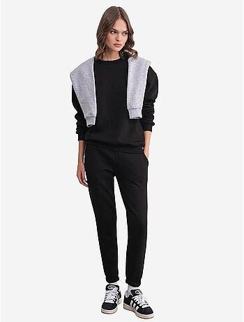 Set due pezzi basic con felpa e jogger mixray