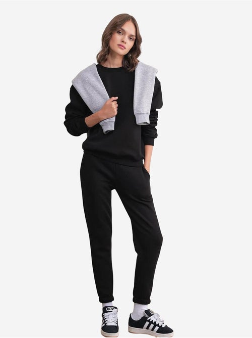 Set due pezzi basic con felpa e jogger mixray - Kiabi Set due pezzi basic con felpa e jogger mixray - Kiabi
