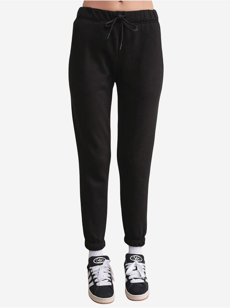 Set due pezzi basic con felpa e jogger mixray Nero - Kiabi