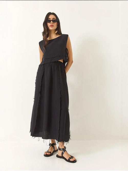 Set due pezzi con blusa e gonna testurizzate in mussola - Kiabi Set due pezzi con blusa e gonna testurizzate in mussola - Kiabi