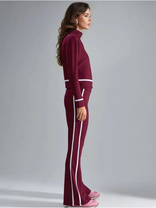 Set due pezzi con felpa con zip e pantaloni a zampa modal touch hiccup - Kiabi Set due pezzi con felpa con zip e pantaloni a zampa modal touch hiccup - Kiabi