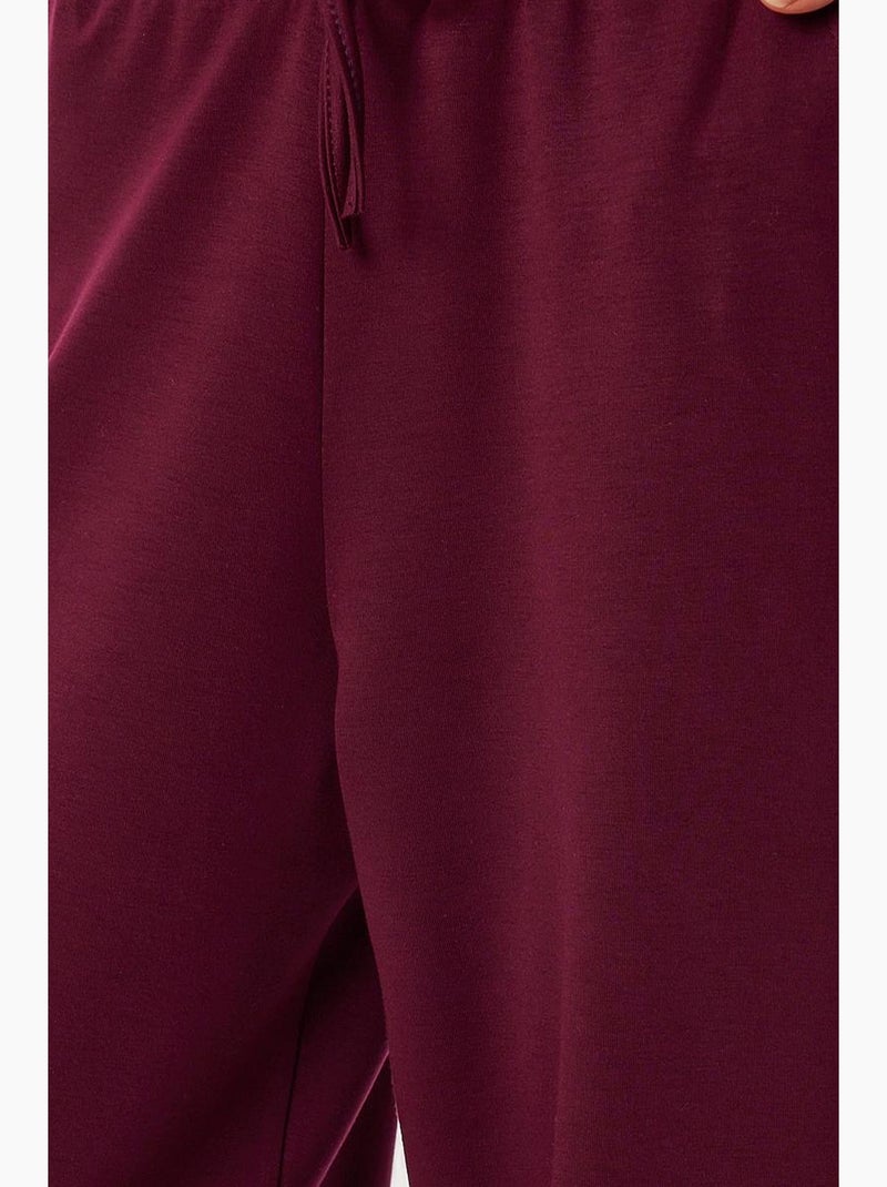 Set due pezzi con giacca con dettaglio tasca e pantaloni a gamba larga istanbul Malva - Kiabi