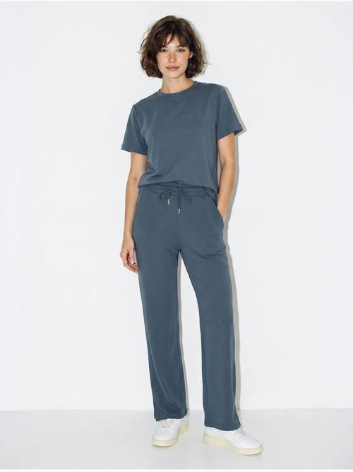 Set due pezzi con t-shirt e pantaloni a gamba ampia lucci - Kiabi Set due pezzi con t-shirt e pantaloni a gamba ampia lucci - Kiabi