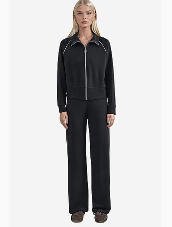 Set due pezzi felpa con zip e pantaloni modal touch hiccup