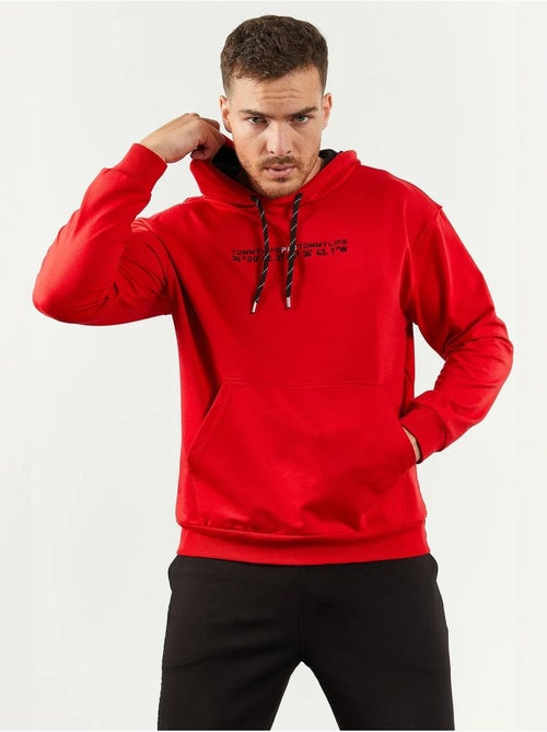Set felpa con cappuccio oversize e pantaloni tommy - Kiabi Set felpa con cappuccio oversize e pantaloni tommy - Kiabi