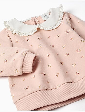 Set felpa e pantaloni in cotone