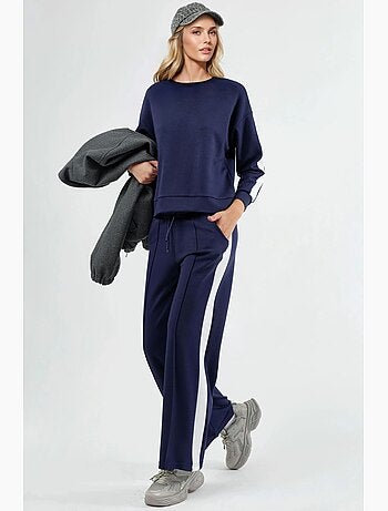 Set felpa e pantaloni regular fit modal touch hiccup