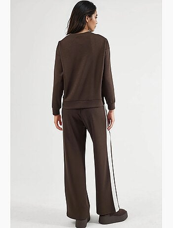 Set felpa e pantaloni regular fit modal touch hiccup