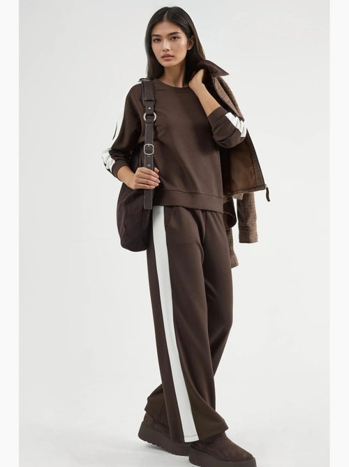 Set felpa e pantaloni regular fit modal touch hiccup - Kiabi