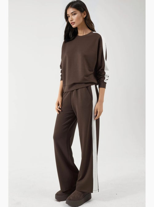 Set felpa e pantaloni regular fit modal touch hiccup - Kiabi