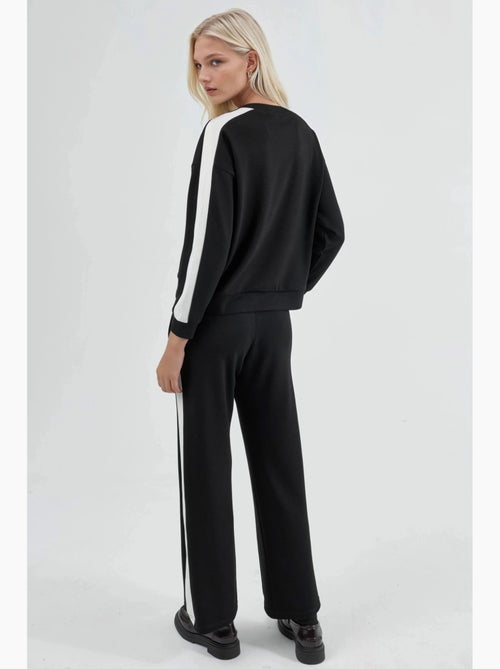 Set felpa e pantaloni regular fit modal touch hiccup - Kiabi Set felpa e pantaloni regular fit modal touch hiccup - Kiabi