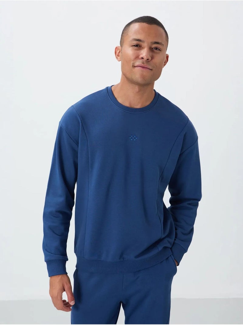 Set felpa in pile cotone-poliestere da uomo con felpa e pantaloni tommy Blu - Kiabi