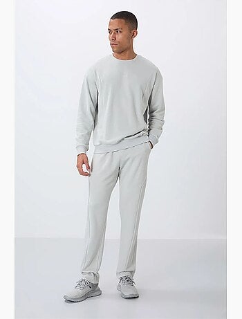 Set felpa in pile cotone-poliestere da uomo con felpa e pantaloni tommy