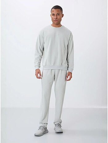 Set felpa in pile cotone-poliestere da uomo con felpa e pantaloni tommy
