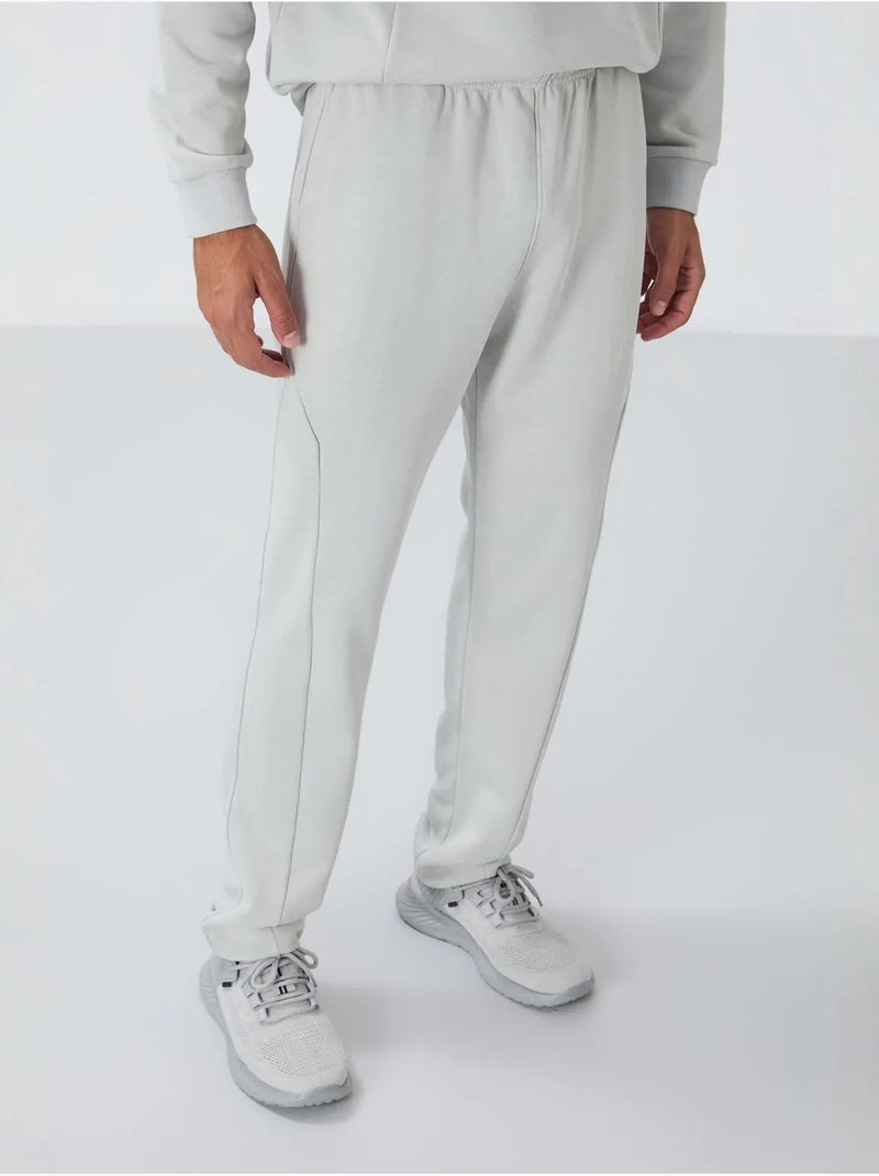 Set felpa in pile cotone-poliestere da uomo con felpa e pantaloni tommy Grigio chiaro - Kiabi