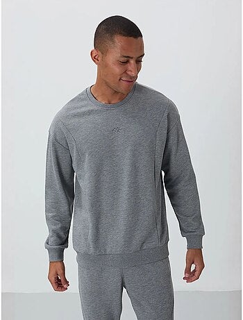 Set felpa in pile cotone-poliestere da uomo con felpa e pantaloni tommy