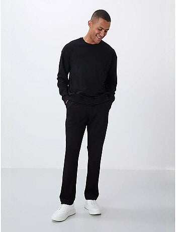 Set felpa in pile cotone-poliestere da uomo con felpa e pantaloni tommy