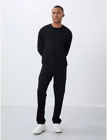 Set felpa in pile cotone-poliestere da uomo con felpa e pantaloni tommy
