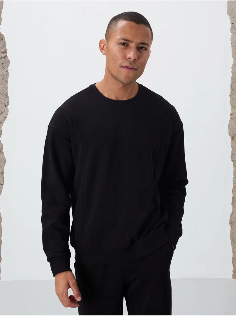 Set felpa in pile cotone-poliestere da uomo con felpa e pantaloni tommy Nero - Kiabi
