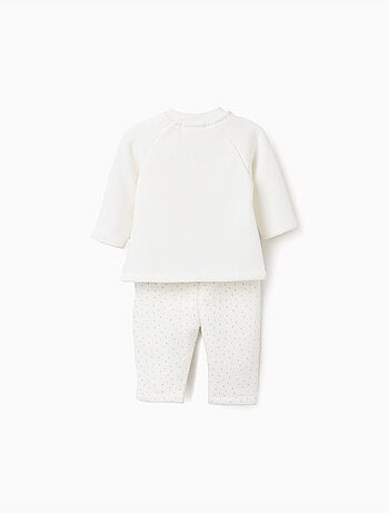 Set felpa + pantaloni con fodera in peluche