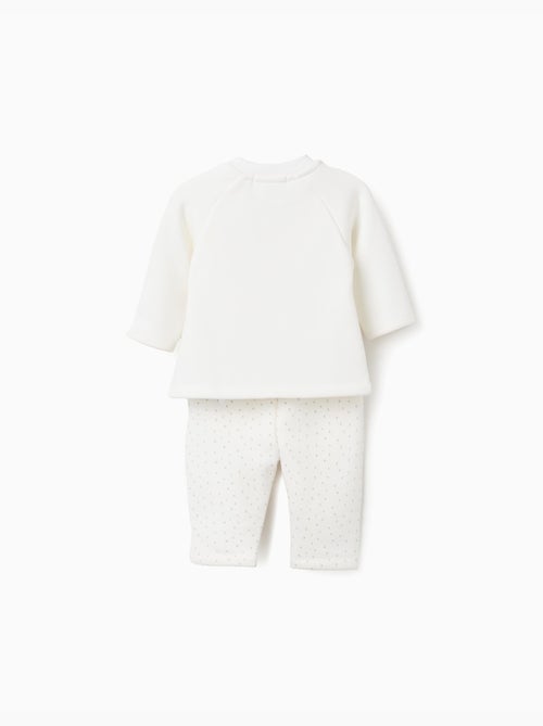 Set felpa + pantaloni con fodera in peluche - Kiabi