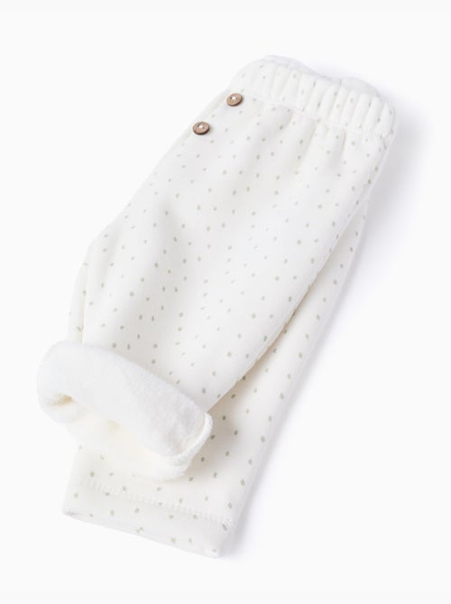 Set felpa + pantaloni con fodera in peluche - Kiabi