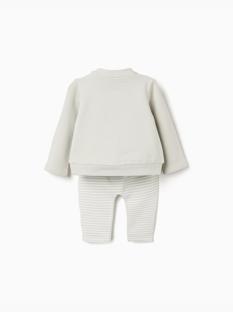 Set Felpa + pantaloni Verde chiaro - Kiabi