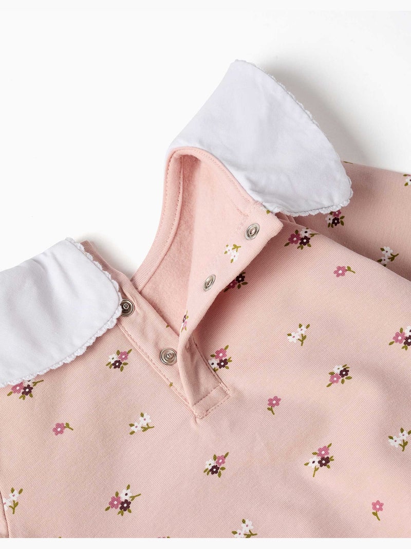 Set felpa spazzolata e leggings Rosa chiaro - Kiabi