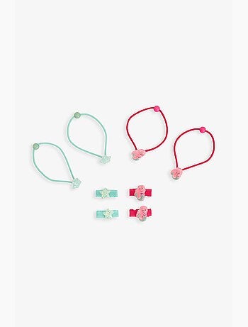 Set fermagli per capelli sirena bambina penti