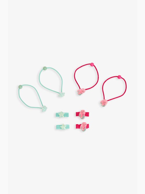 Set fermagli per capelli sirena bambina penti - Kiabi