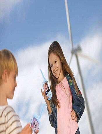 set Frozen avventura con walkie-talkie fino a 120 m, binocolo e bussola
