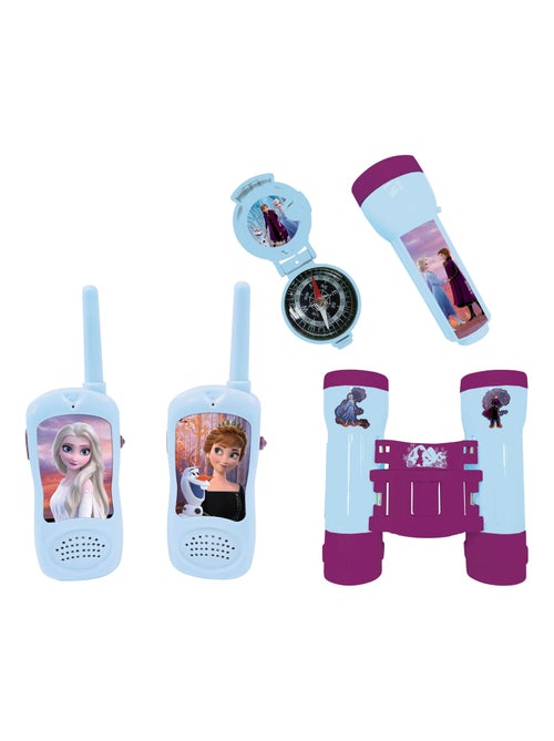 set Frozen avventura con walkie-talkie fino a 120 m, binocolo e bussola - Kiabi