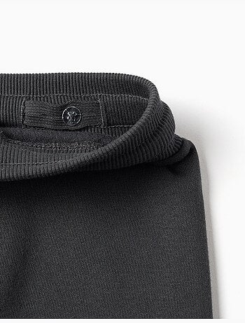 Set giacca con cappuccio e joggers spazzolati