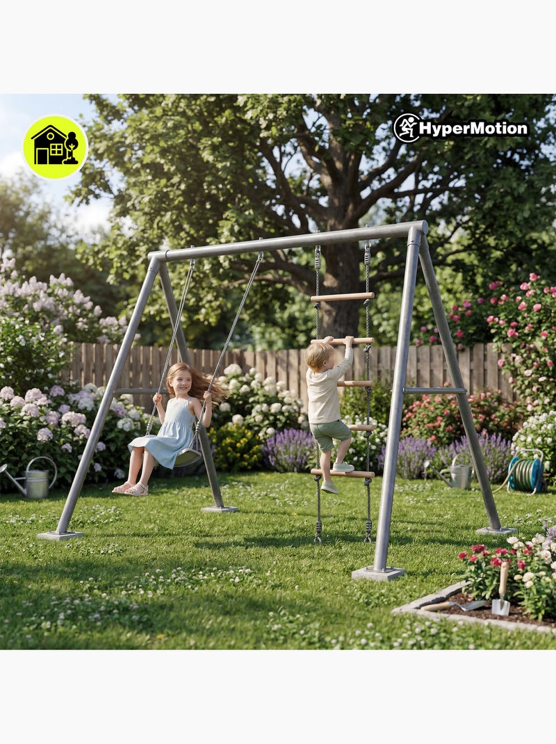 Set Ginnastica 6 in 1 HyperMotion - Area Giochi per Casa/Giardino - 100 kg Beige - Kiabi