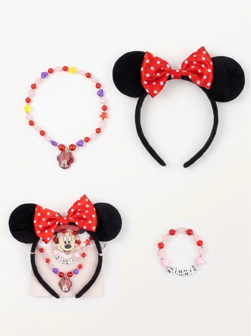 Set gioielli e cerchietto 4 pezzi Minnie Disney - Kiabi