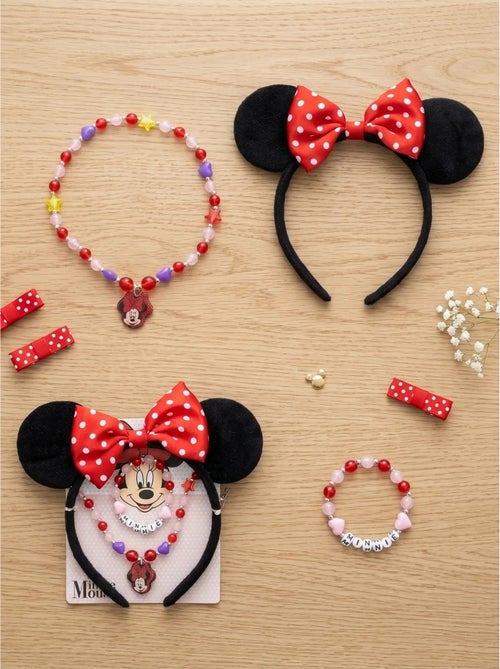 Set gioielli e cerchietto 4 pezzi Minnie Disney - Kiabi