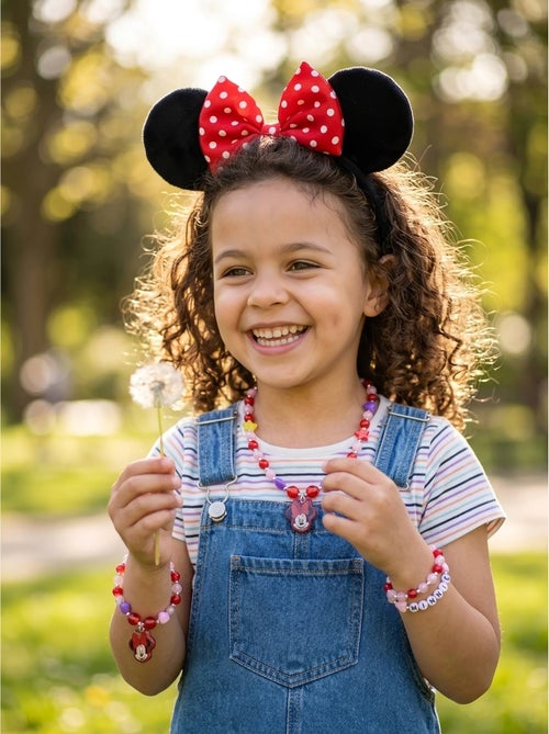 Set gioielli e cerchietto 4 pezzi Minnie Disney - Kiabi