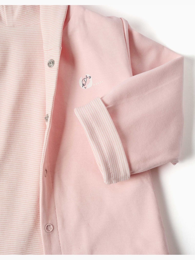 Set in cotone 3 pezzi Rosa - Kiabi