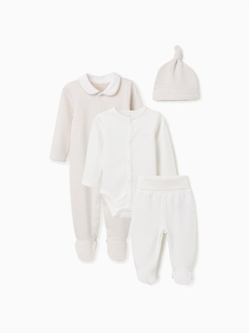 Set in cotone 4 pezzi - Kiabi