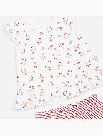 Set in cotone biologico, cerise | Kitikate